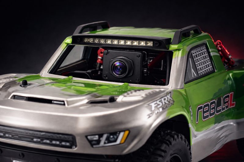 Onboard FPV camera view used for the RaceLab Arena driver feed